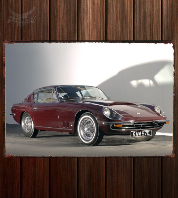 Металлическая табличка Aston Martin DBSC by Touring Металлическая табличка Aston Martin DBSC by Touring